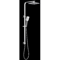 Bella Vista Dual Shower Rails Square shower head, square shower rail.